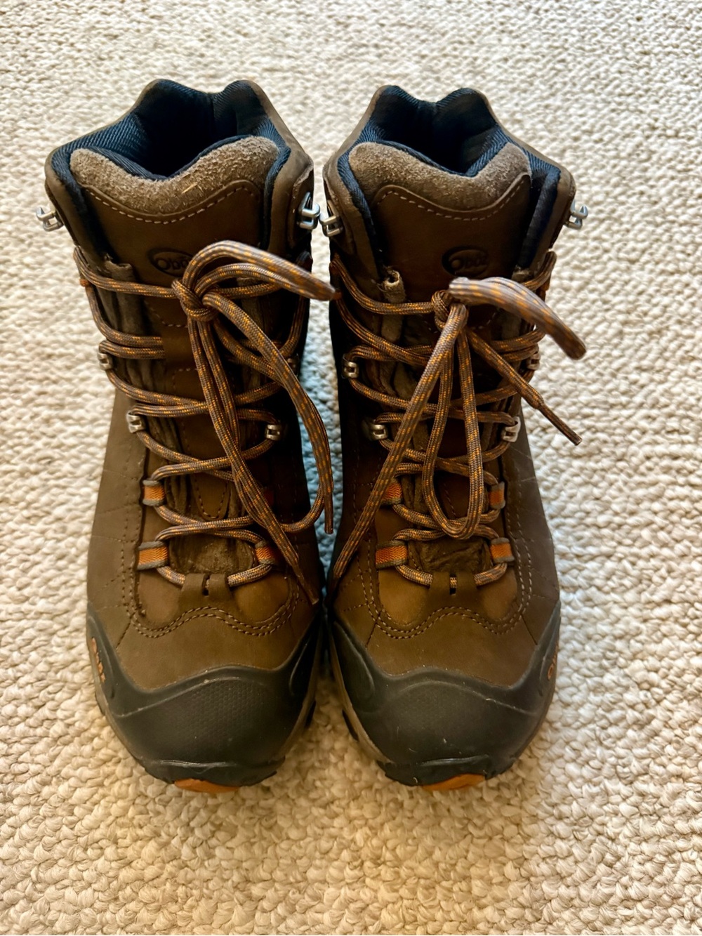 Oboz Men's Bridger Waterproof Mid Hiking Boots, size 9.5